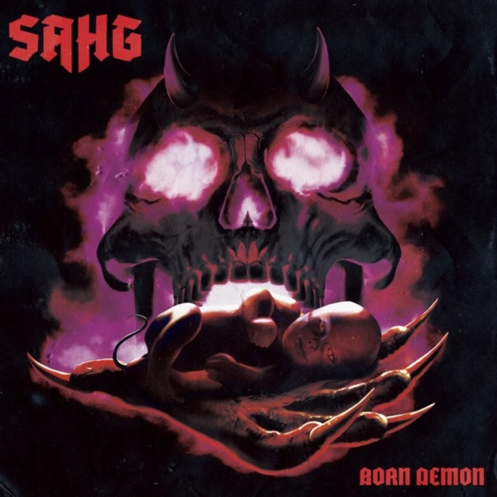 Sahg - Born Demon Red / Black Splatter Vinyl Edition