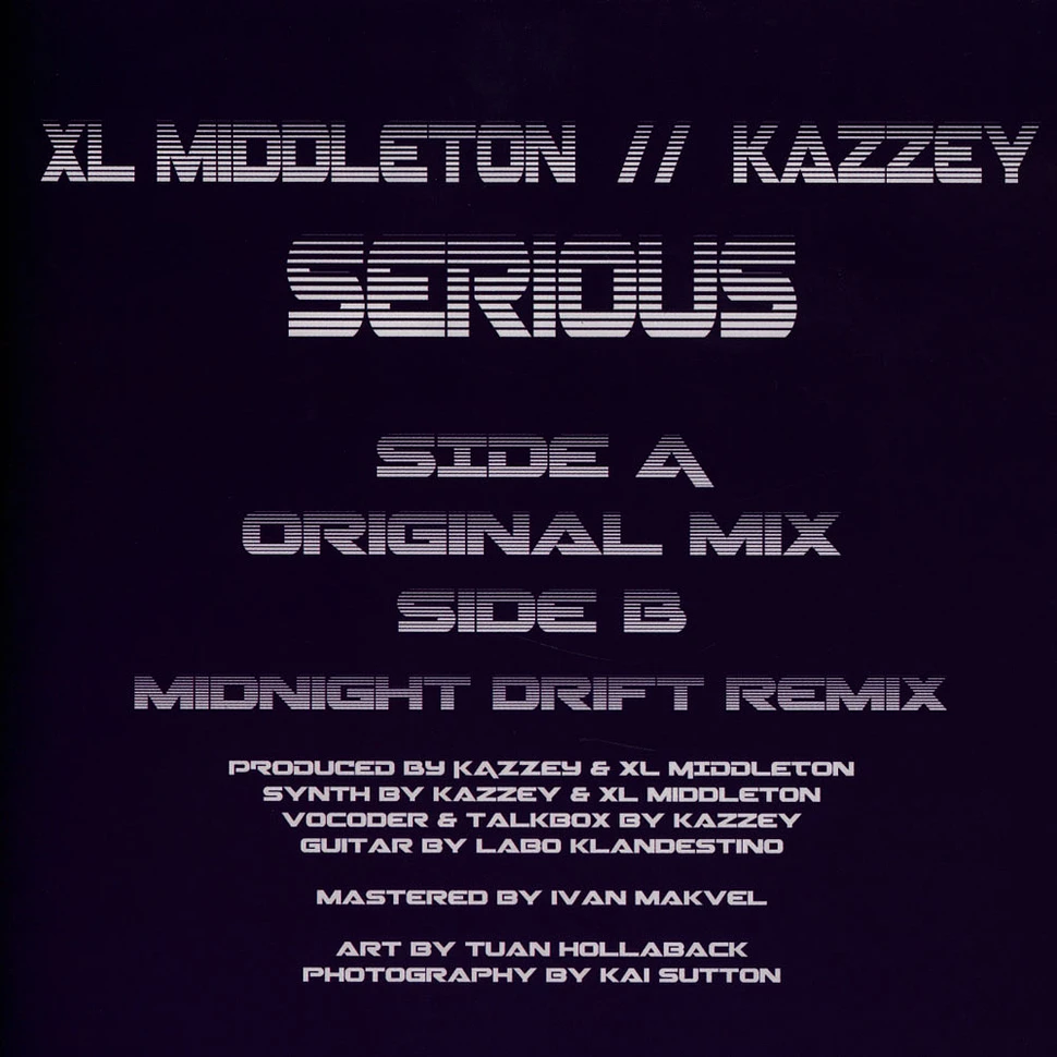 Xl Middleton & Kazzey - Serious