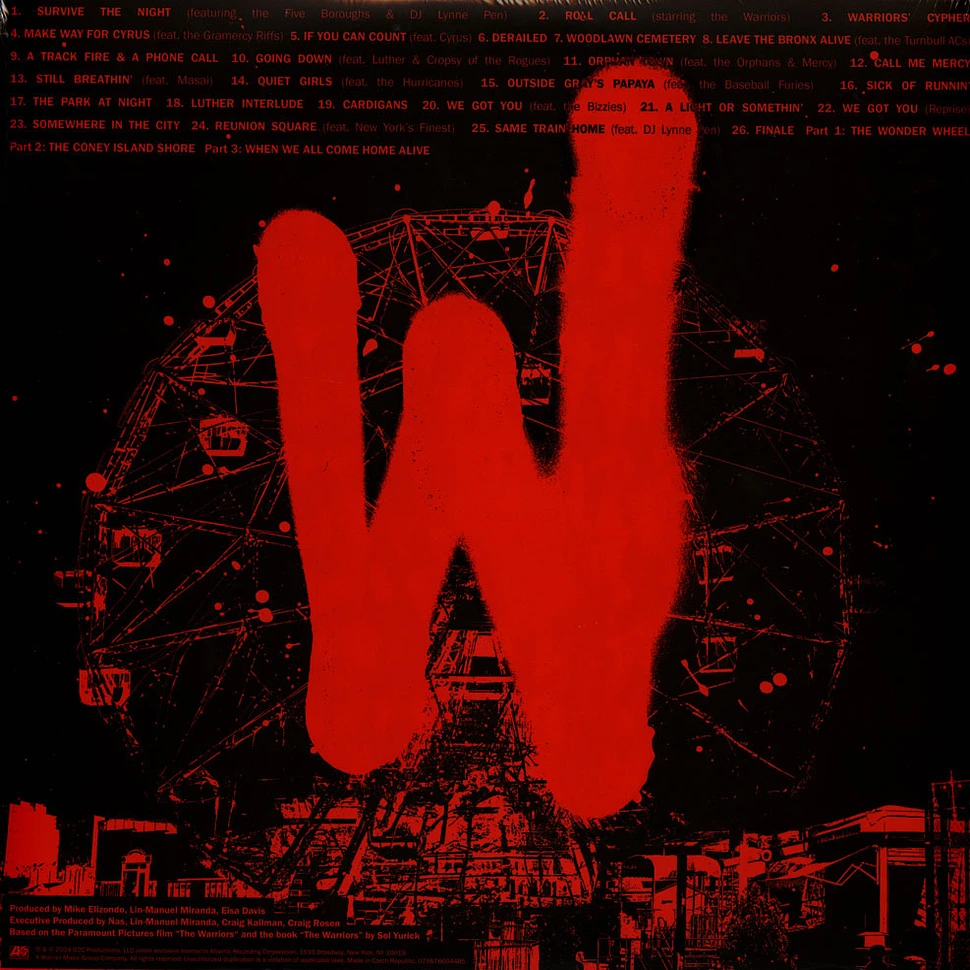 Lin-Manuel Miranda & Eisa Davis - The Warriors - Vinyl 2LP