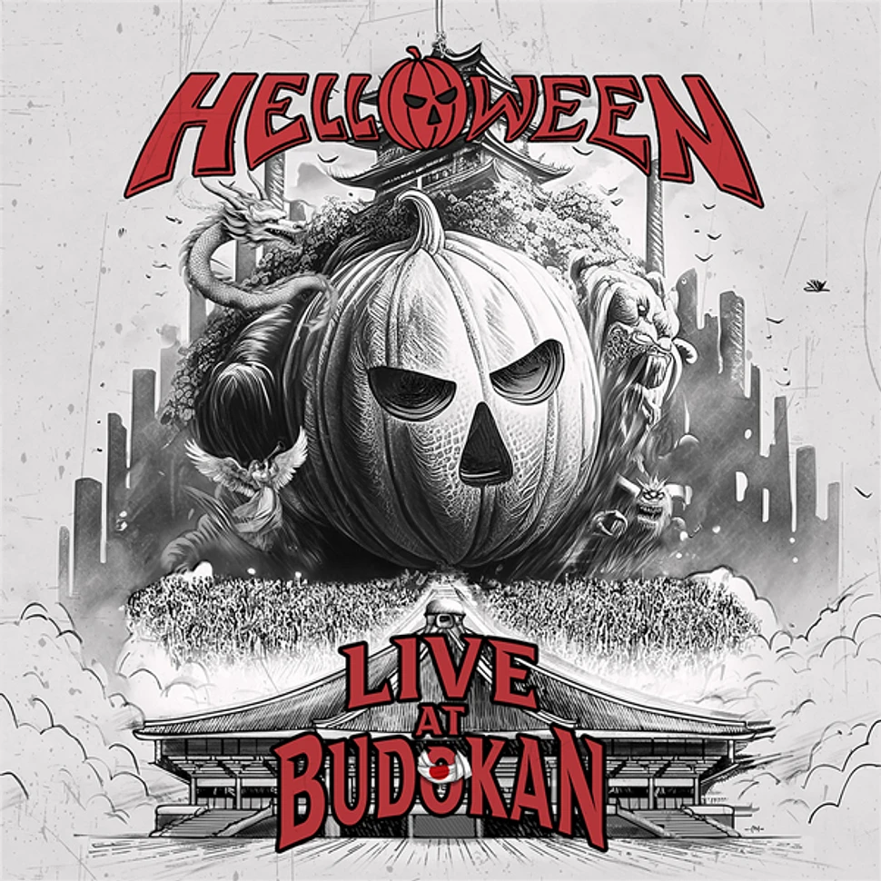 Helloween - Live At Budokan Budokan Marbled Redwhite