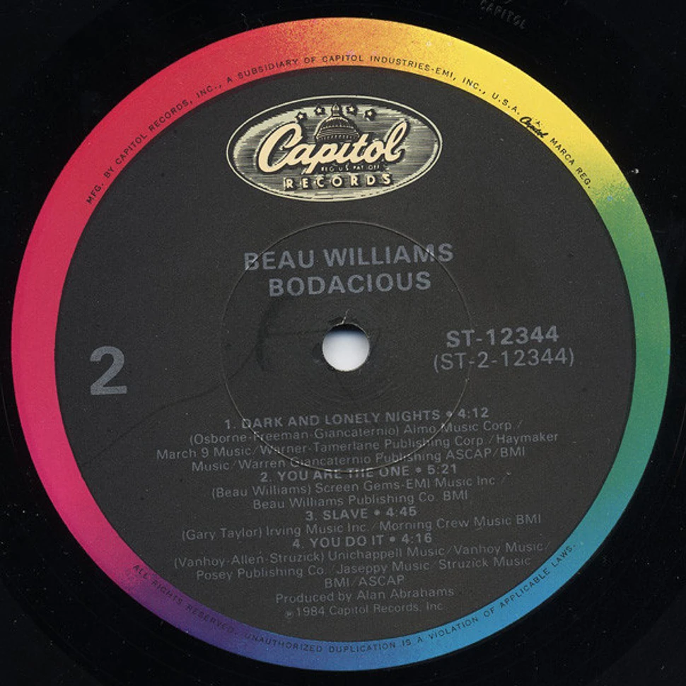 Beau Williams - Bodacious!