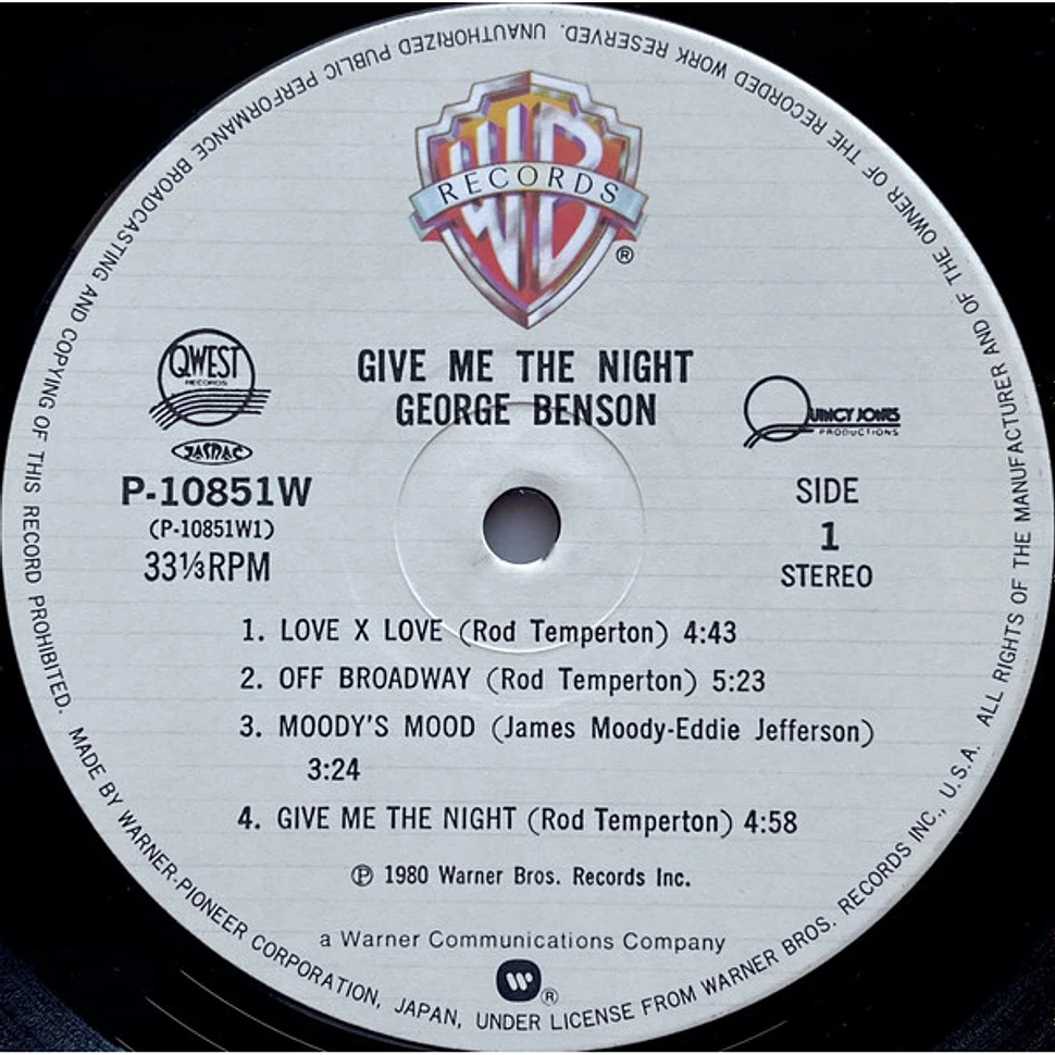 George Benson - Give Me The Night