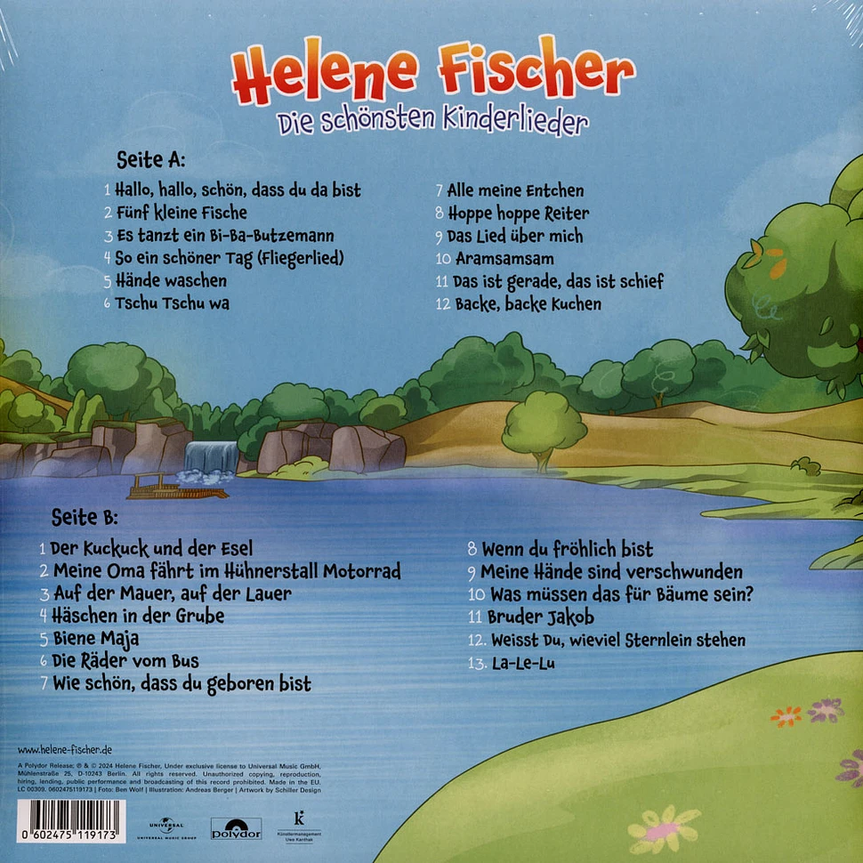 Helene Fischer - OST Die Schönsten Kinderlieder Limited Farbige Vinyl Edition