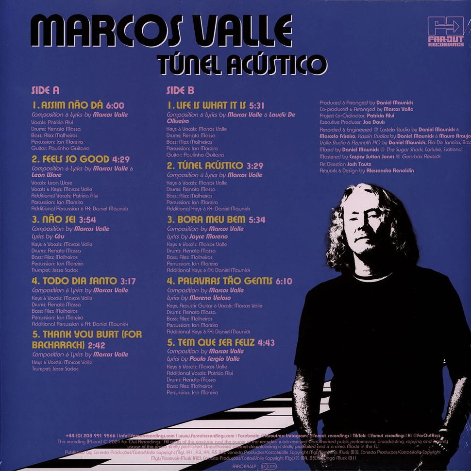 Marcos Valle - Túnel Acústico Pink Vinyl Edition