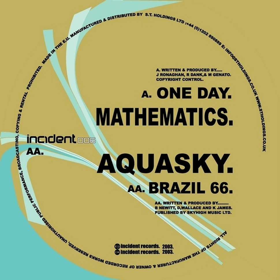 Mathematics / Aquasky - One Day / Brazil 66