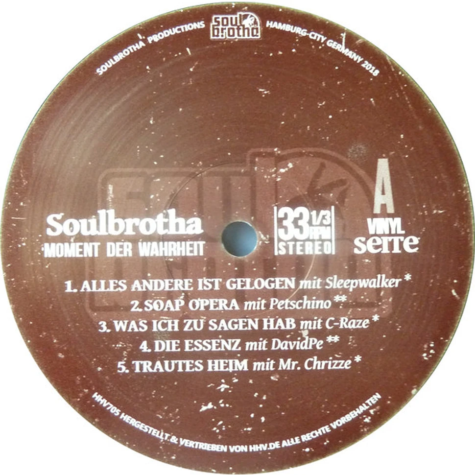 Soulbrotha - Moment Der Wahrheit