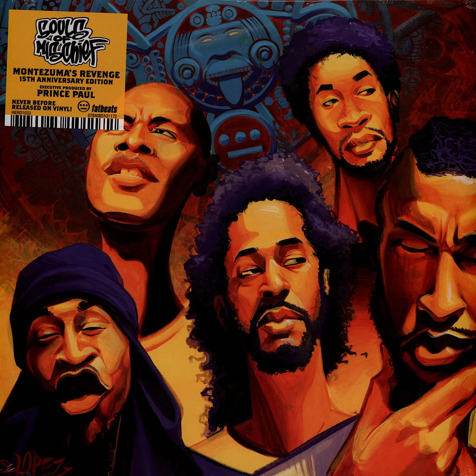 Souls Of Mischief - Montezuma's Revenge Black Vinyl Edition