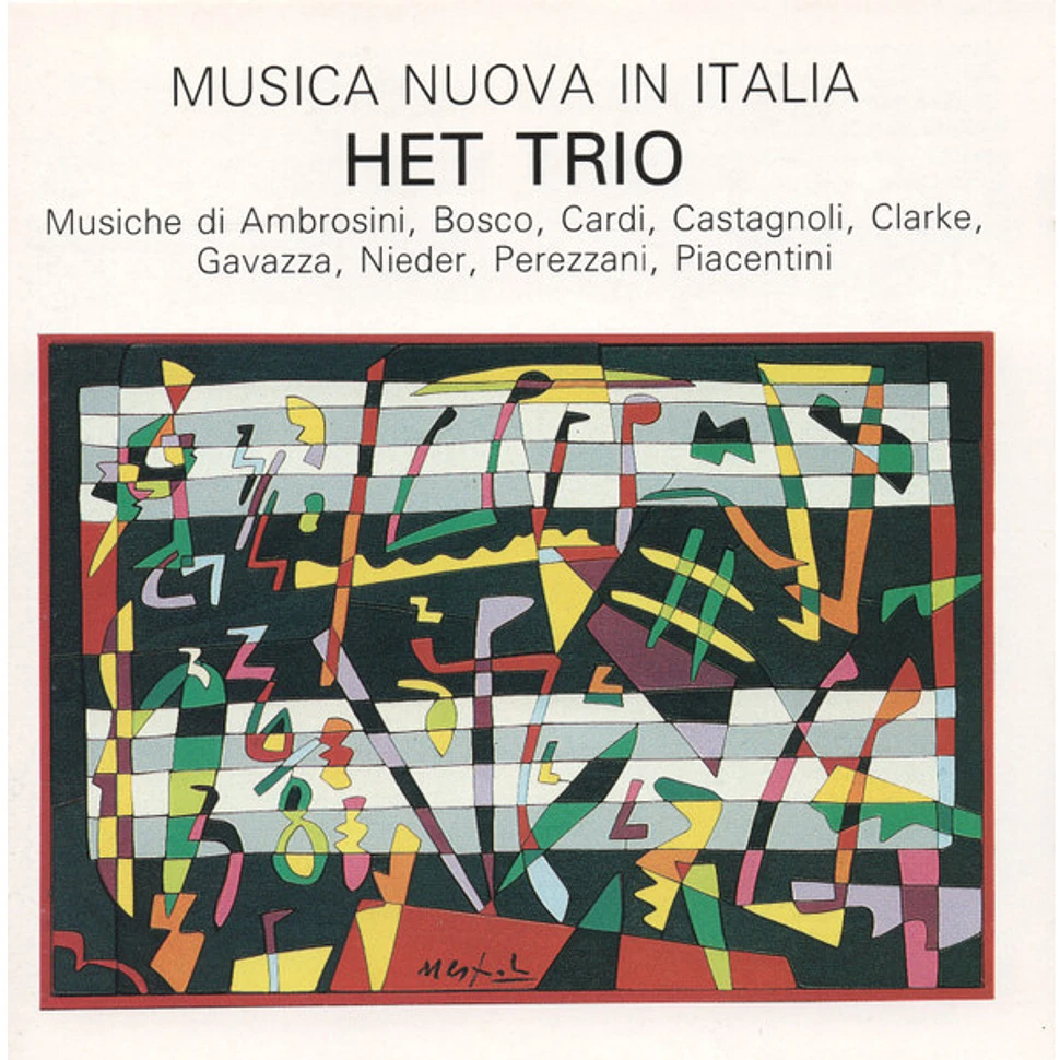 Het Trio - Musica Nuova In Italia