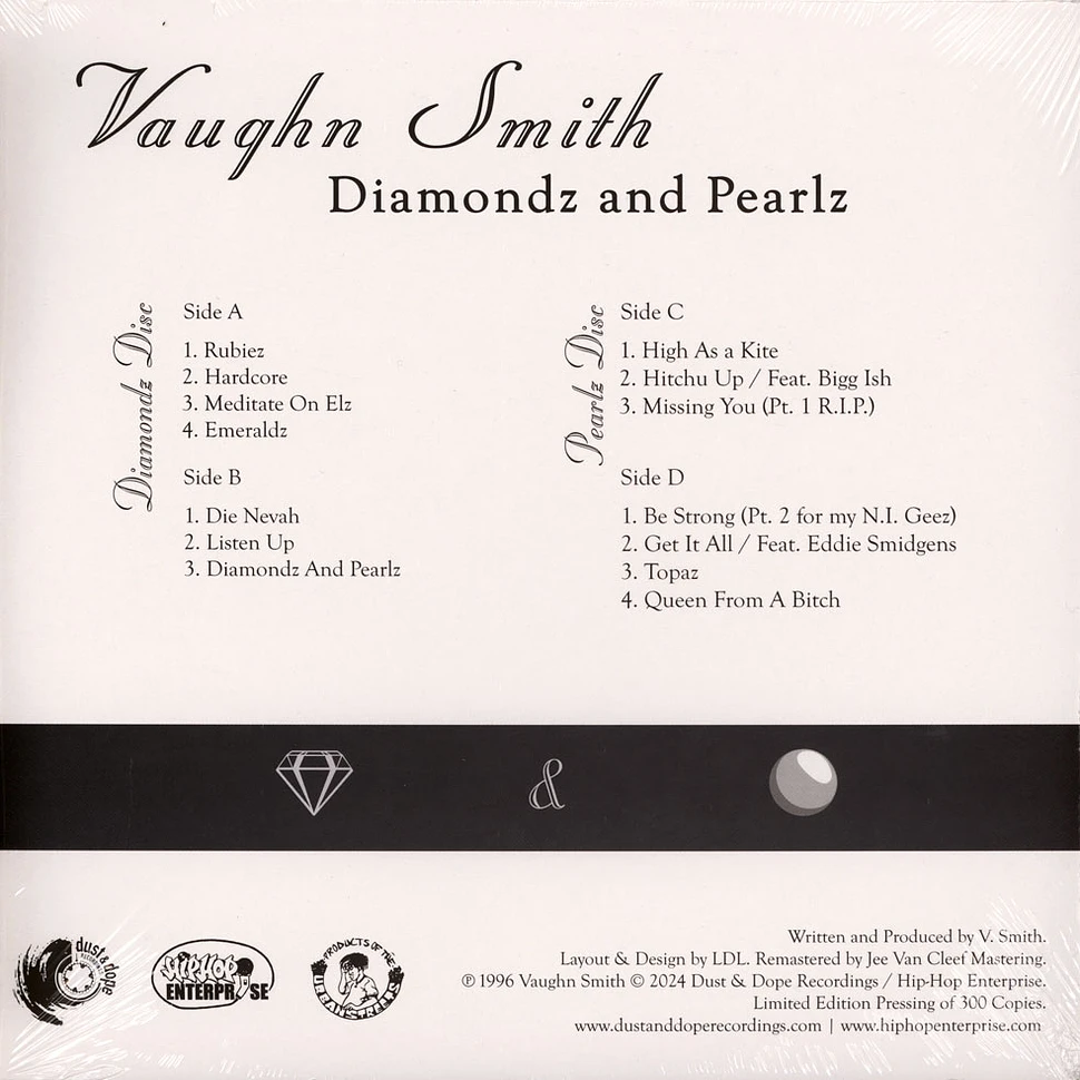 Vaughn Smith - Diamondz And Pearlz Black Vinyl Edition