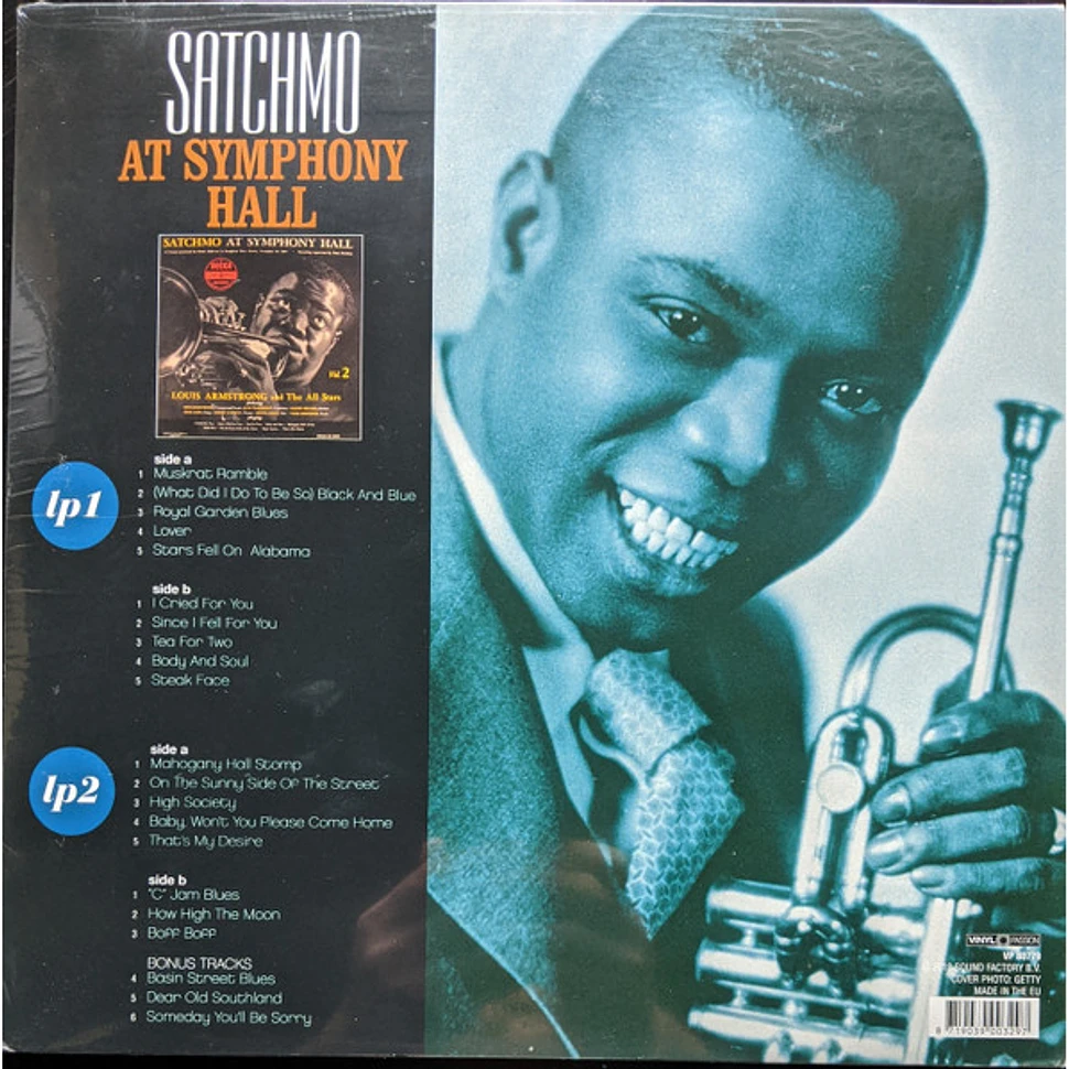 Louis Armstrong And His All-Stars - Satchmo At Symphony Hall