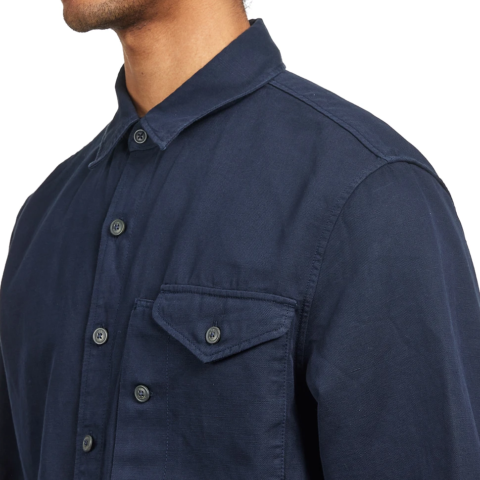 C.P. Company - Cotton Linen Logo Shirt