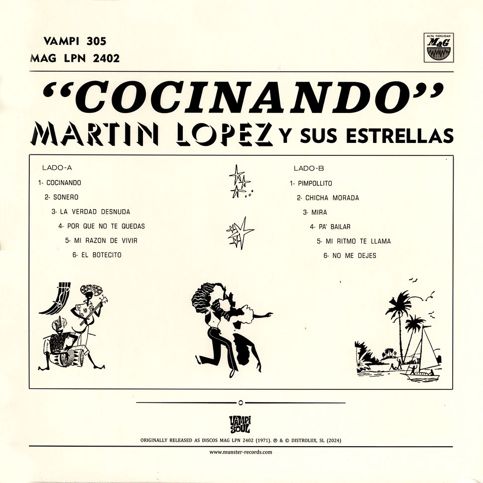 Martin Y Sus Estrellas Lopez - Cocinando