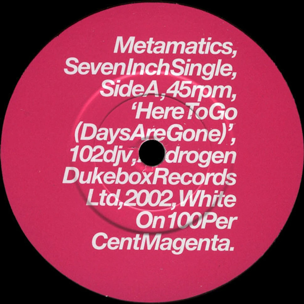 Metamatics - Here To Go (Days Are Gone)