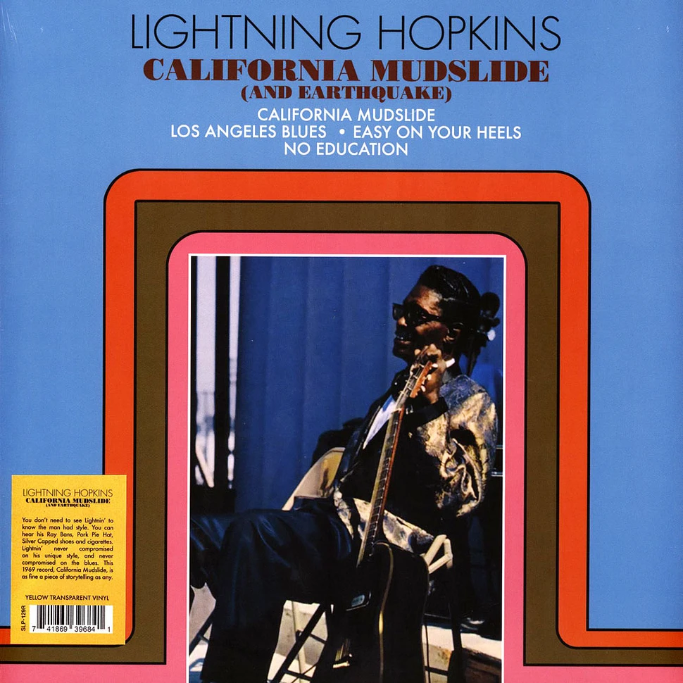 Lightnin' Hopkins - California Mudslide (And Earthquake) Clear Yellow Vinyl Edition