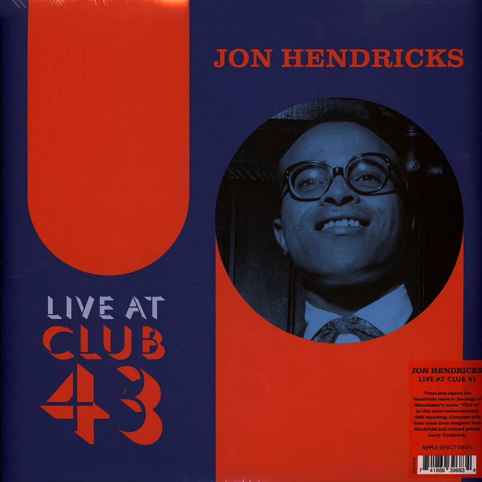 Jon Hendricks - Live At Club 43 Blue / Orange Ripple Effect Vinyl Edition