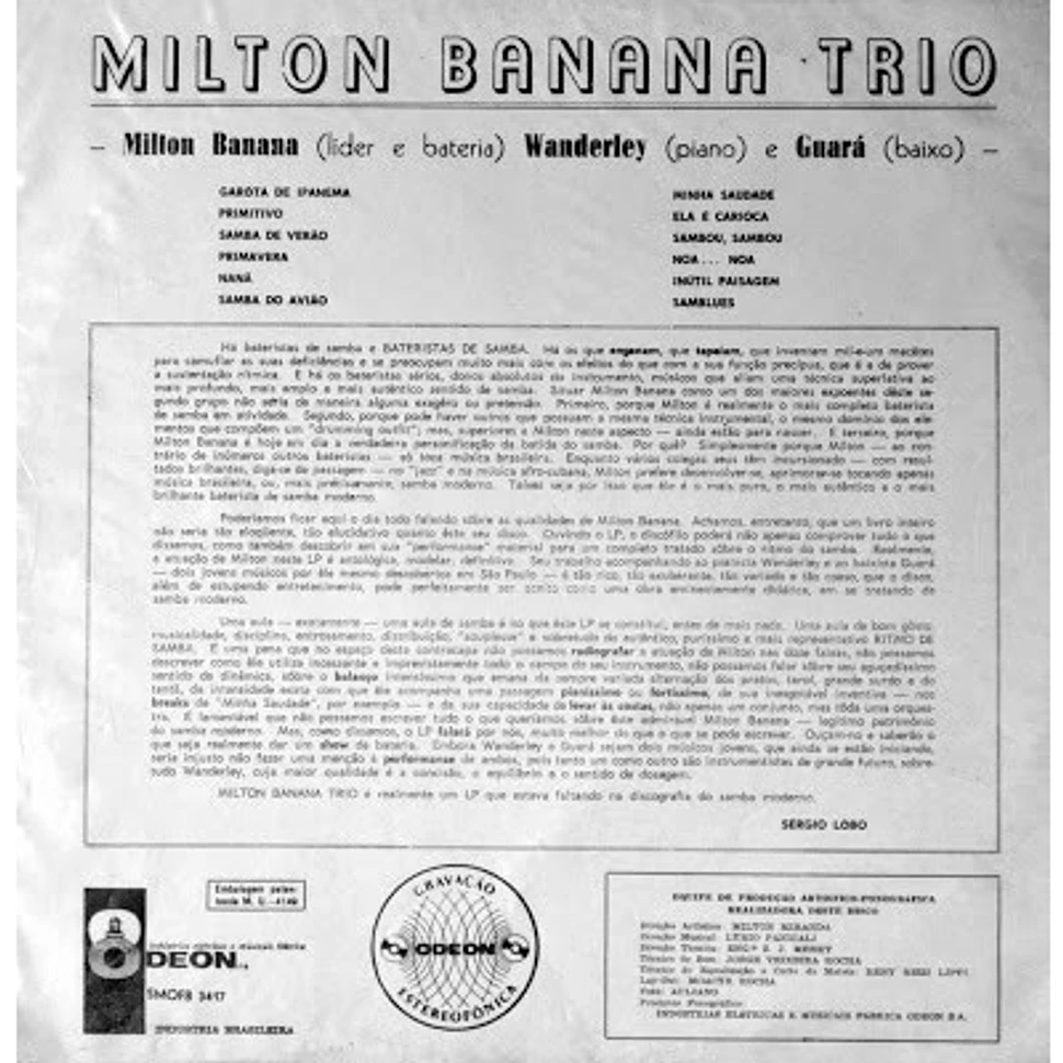 Milton Banana Trio - Milton Banana Trio