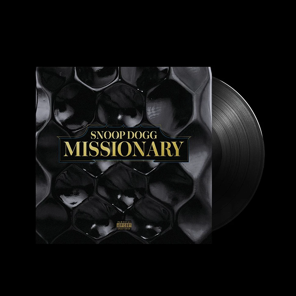 Snoop Dogg - Missionary HHV Germany Exclusive Alternate Artwork Black Vinyl Edition