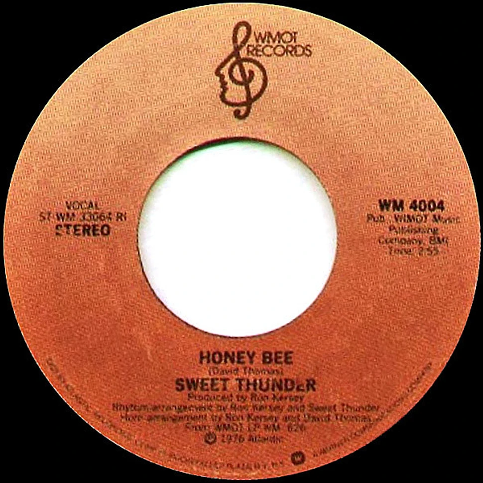 Sweet Thunder - Honey Bee / Stop What You're Doing