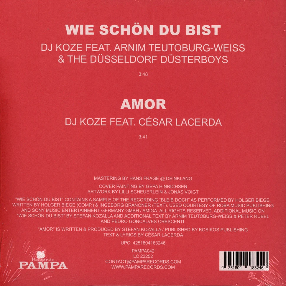 DJ Koze - Wie Schön Du Bist EP