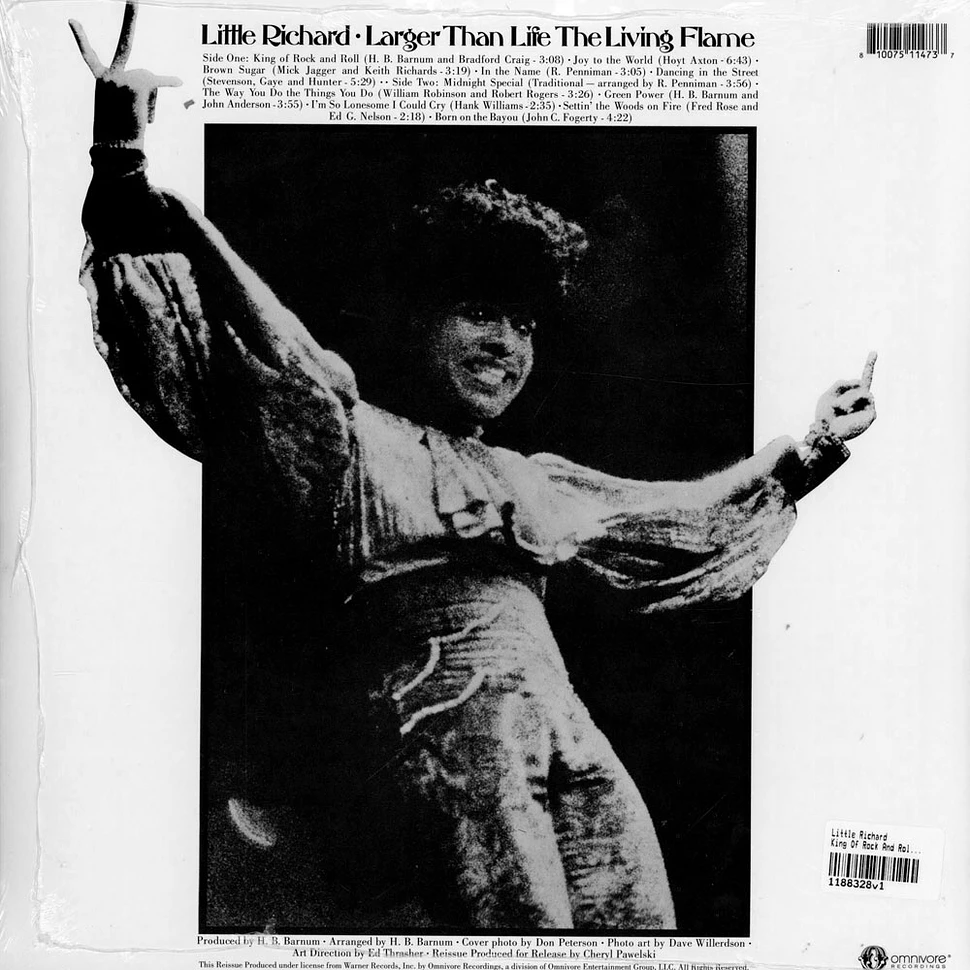 Little Richard - King Of Rock And Roll White Vinyl Edition