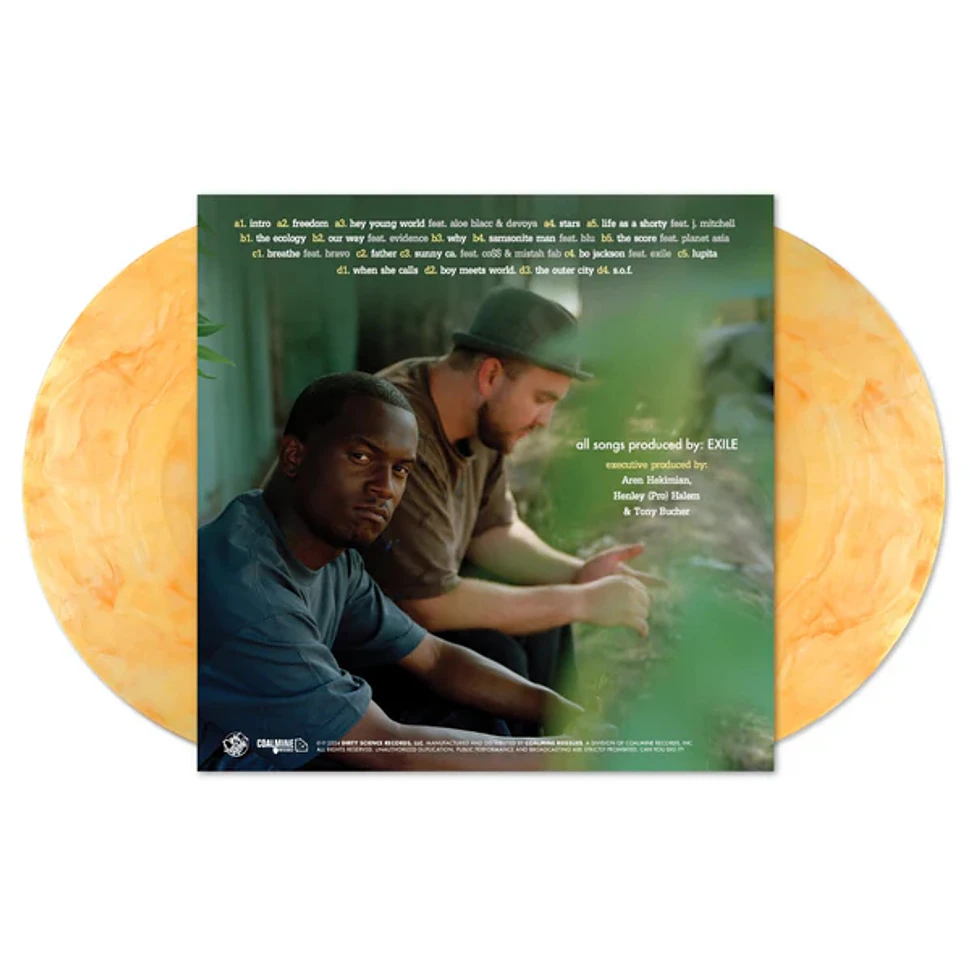 Fashawn - Boy Meets World HHV EU Exclusive Tangerine Dream Colored Vinyl Edition