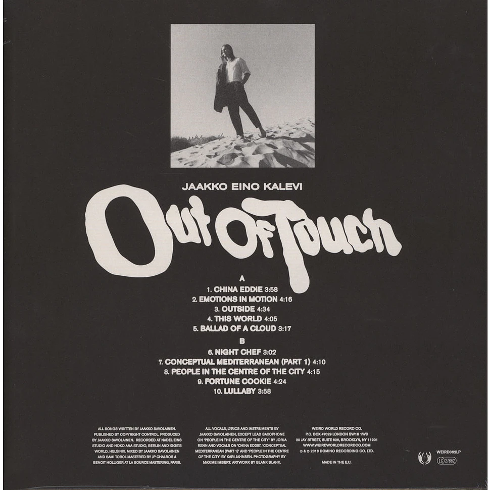 Jaakko Eino Kalevi - Out Of Touch