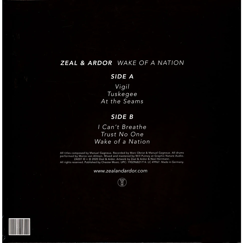 Zeal&Ardor - Wake Of A Nation EP