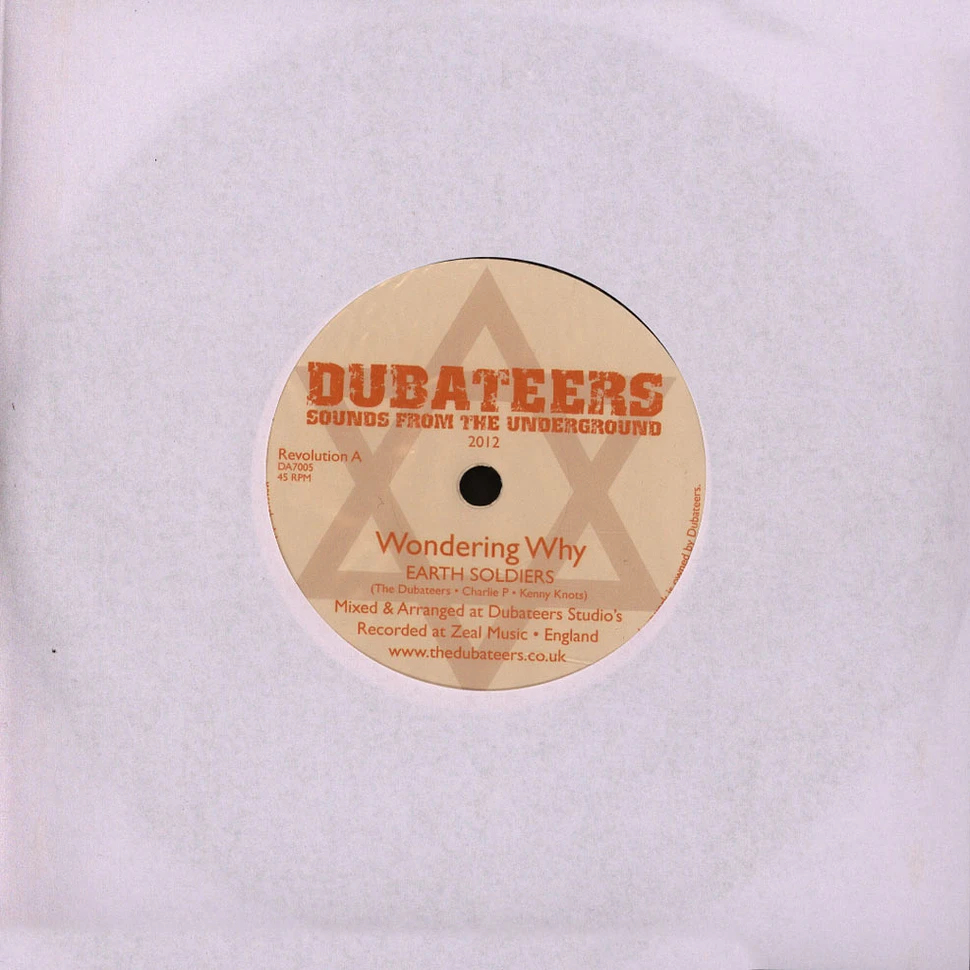 Earth Soldiers - Wondering Why / Dub