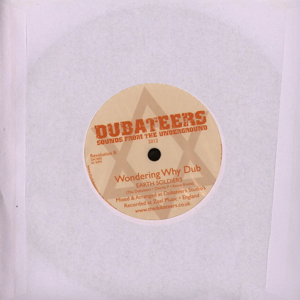 Earth Soldiers - Wondering Why / Dub