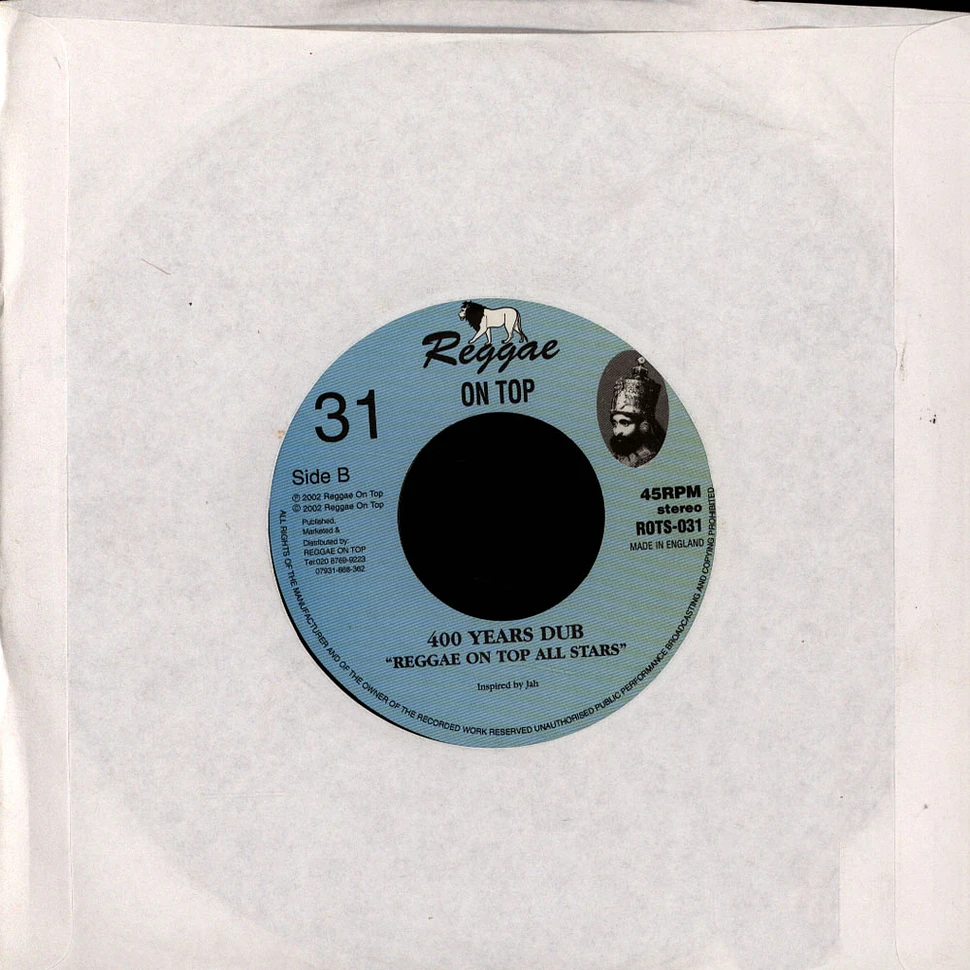 Pablo Diamond / Reggae On Top All Stars - 400 Years / Dub