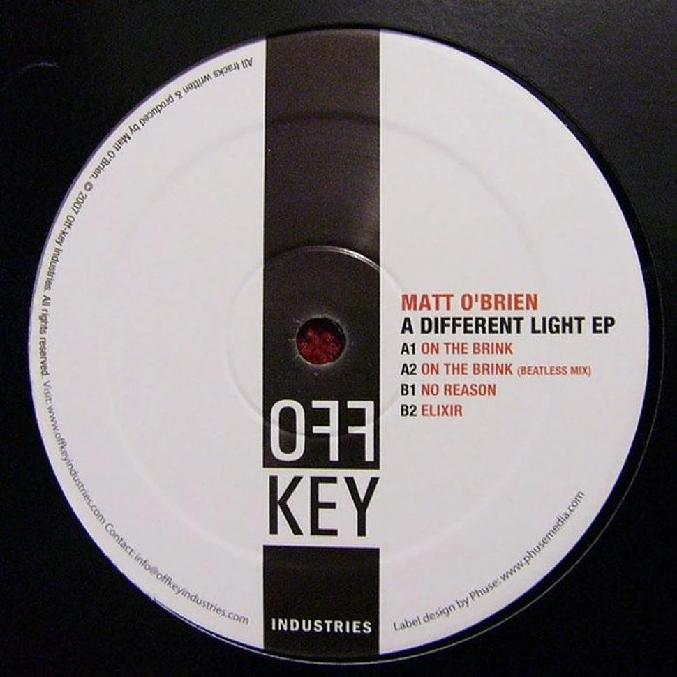 Matt O'Brien - A Different Light EP