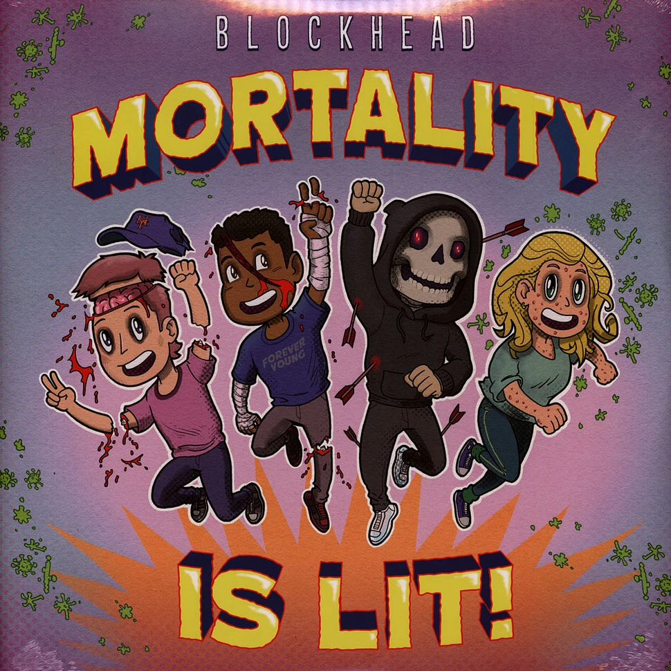 Blockhead - Mortality Is Lit! Translucent Pink Vinyl Edition