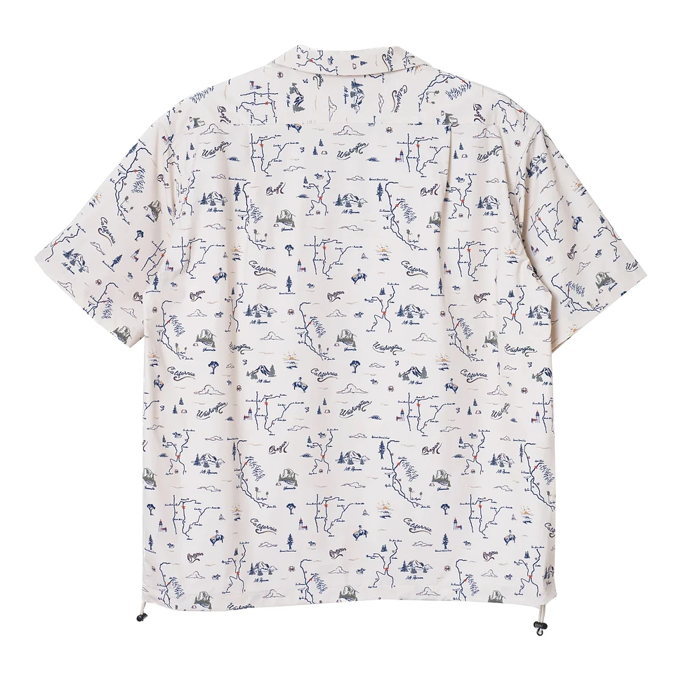 Pendleton - Open Collar Shirt Jacket SS Batik Floral