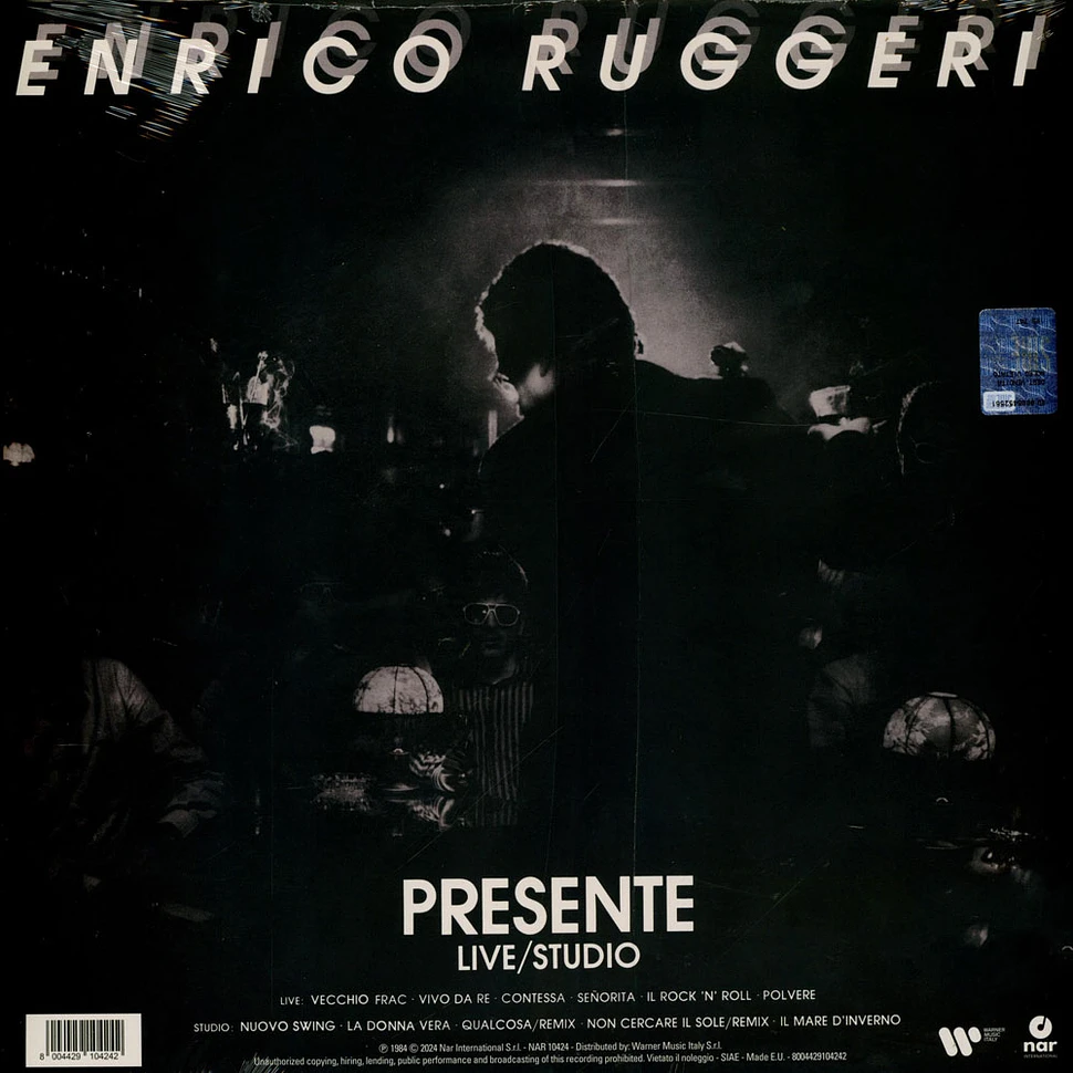 Enrico Ruggeri - Presente: Studio / Live