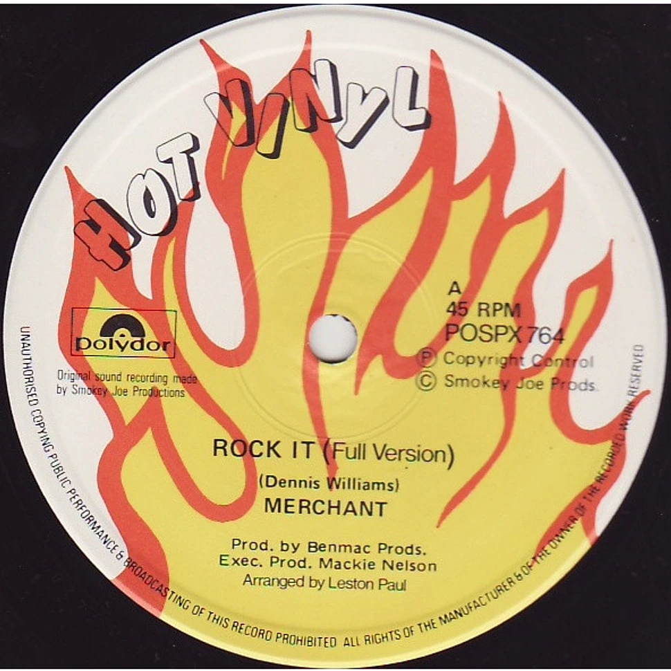 Merchant - Rock It....