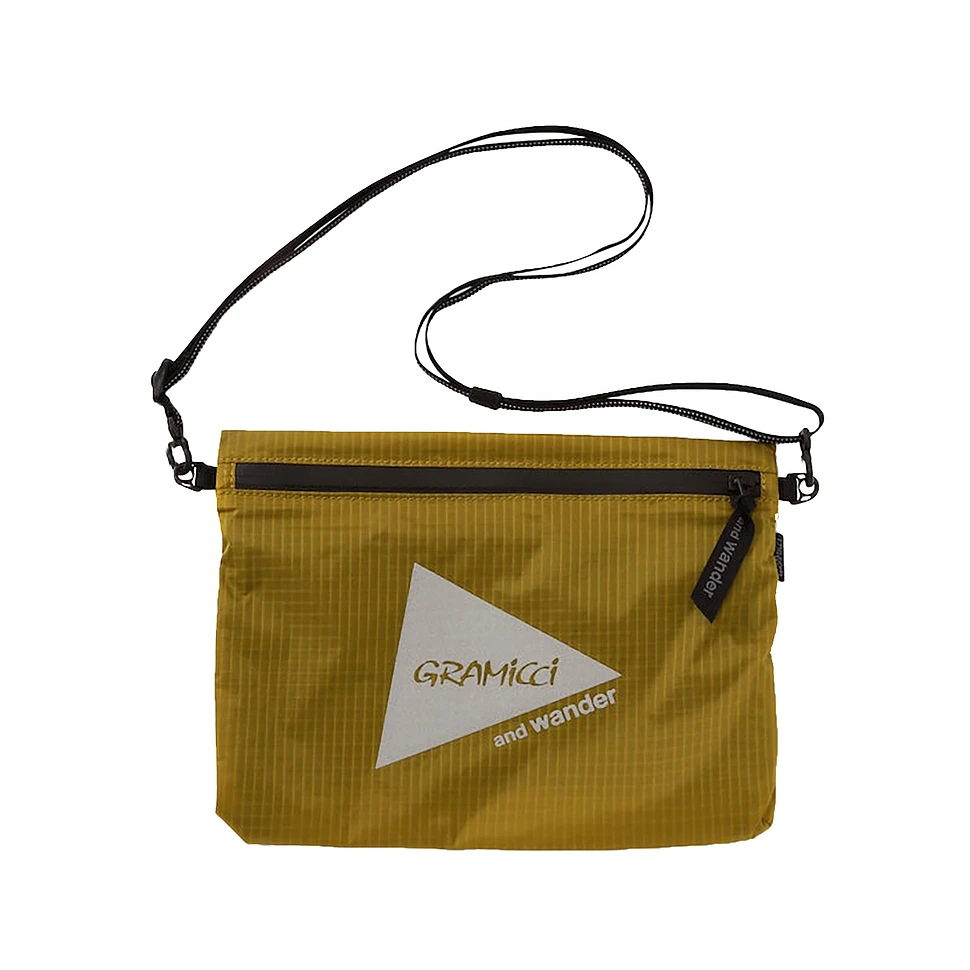 Gramicci x And Wander Nylon Sacoche - Yellow