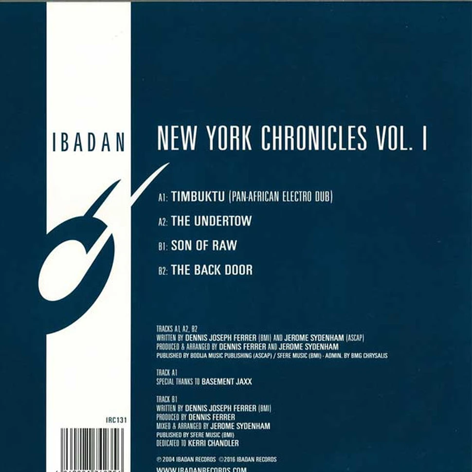 Jerome Sydenham & Dennis Ferrer - New York Chronicles Vol. I