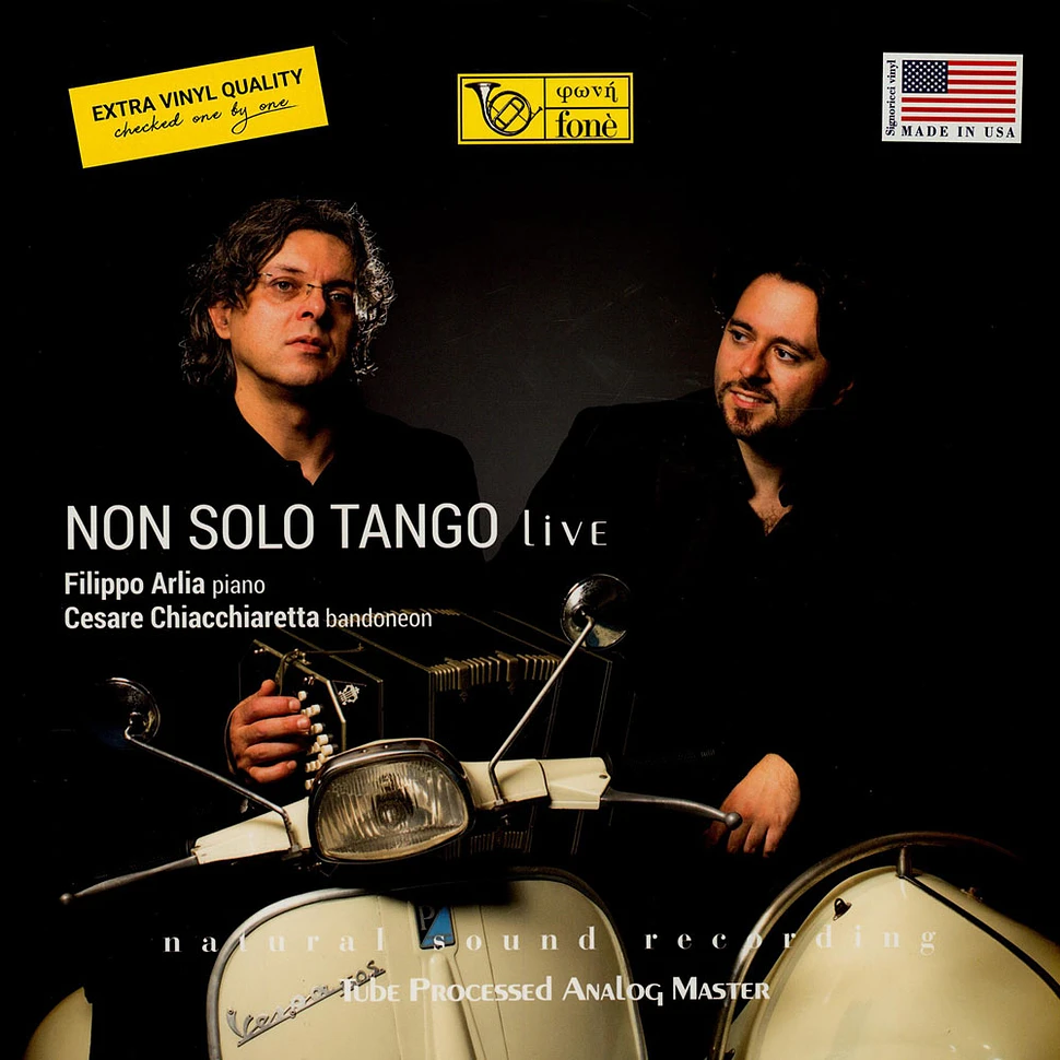 Filippo Arlia & Cesare Chiacchieretta - Non Solo Tango Live Super Audiophile Vinyl Edition