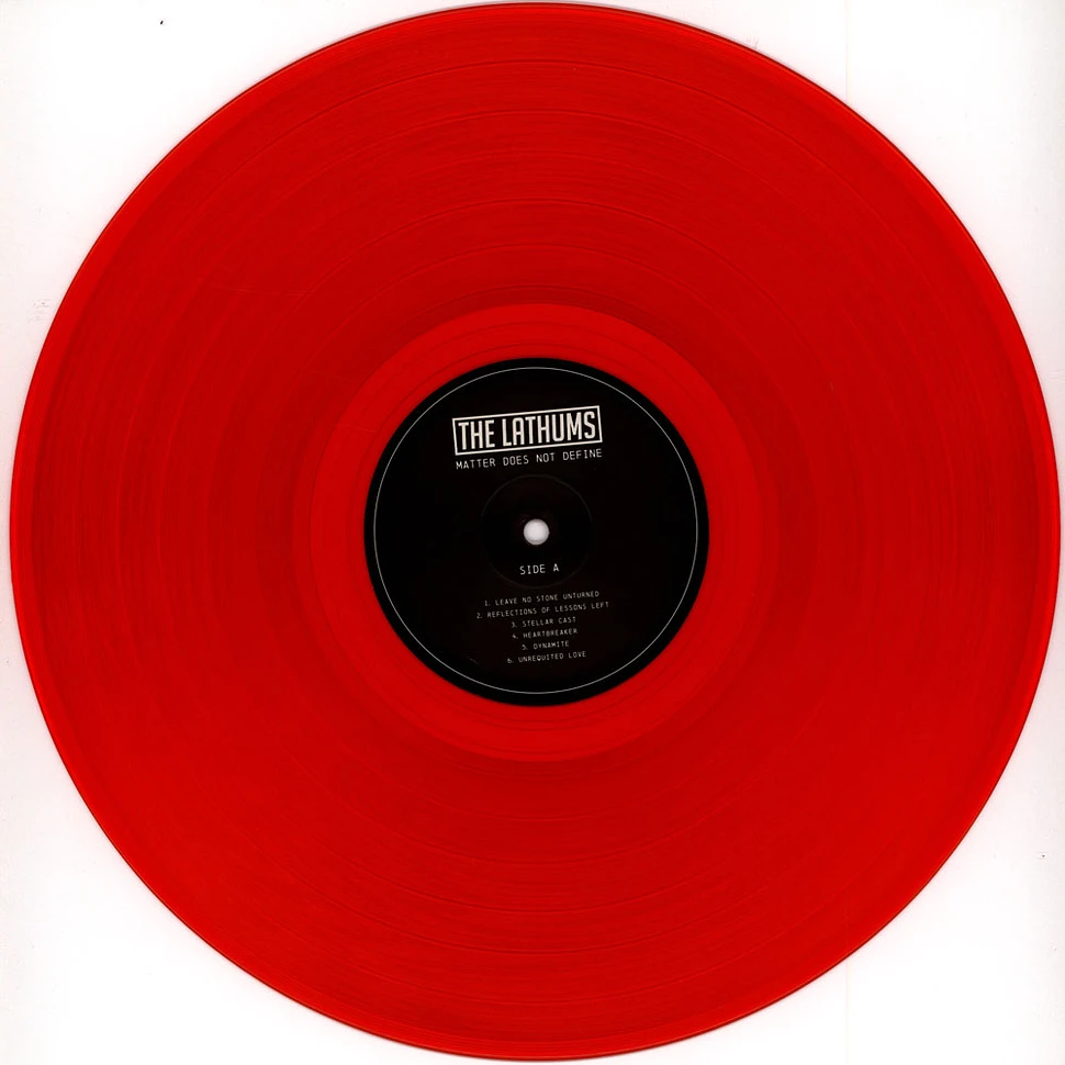 The Lathums - Matter Does Not Define Red Vinyl Edition