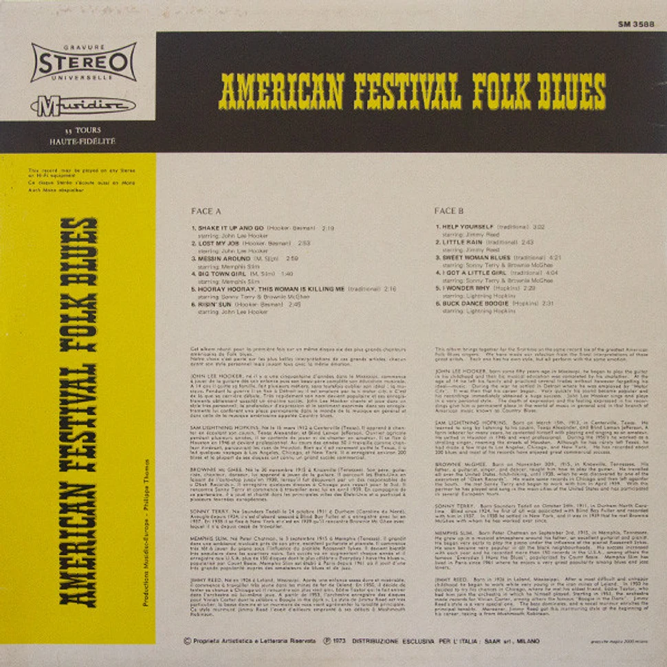 V.A. - American Festival Folk Blues