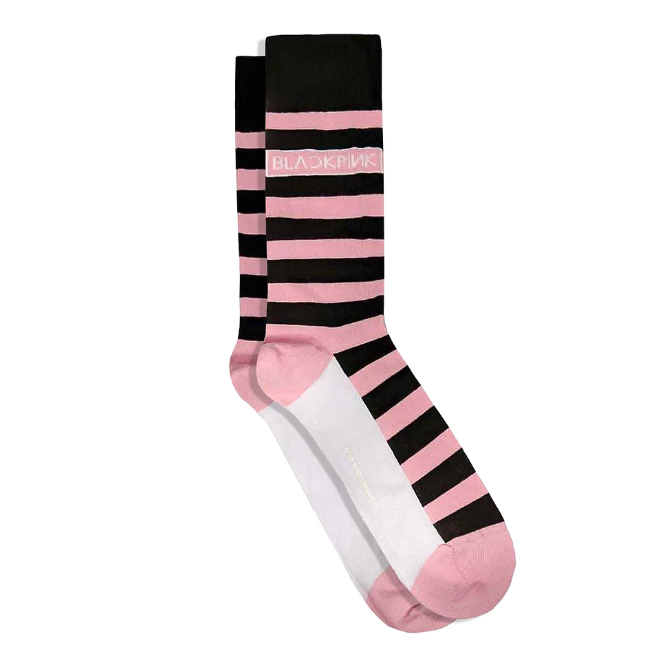 Blackpink - Stripes & Logo Ankle Socks