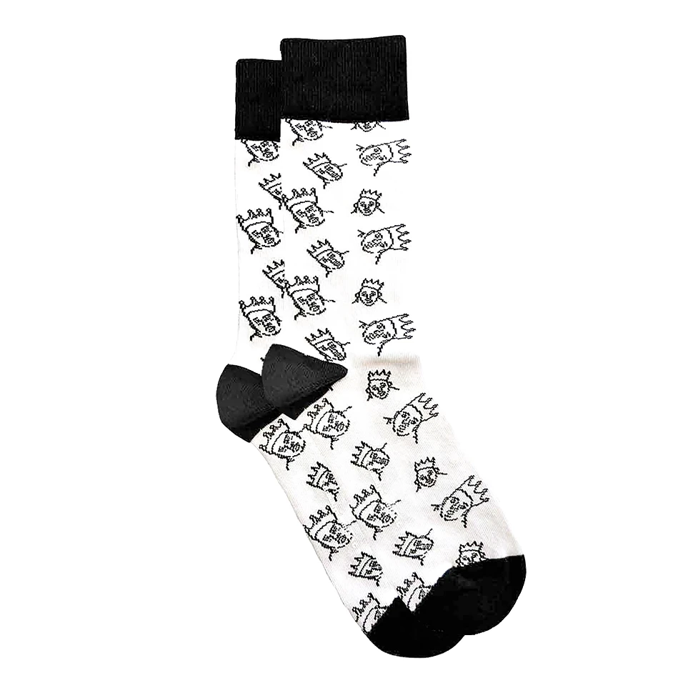 The Notorious B.I.G. - Hand-Drawn Ankle Socks