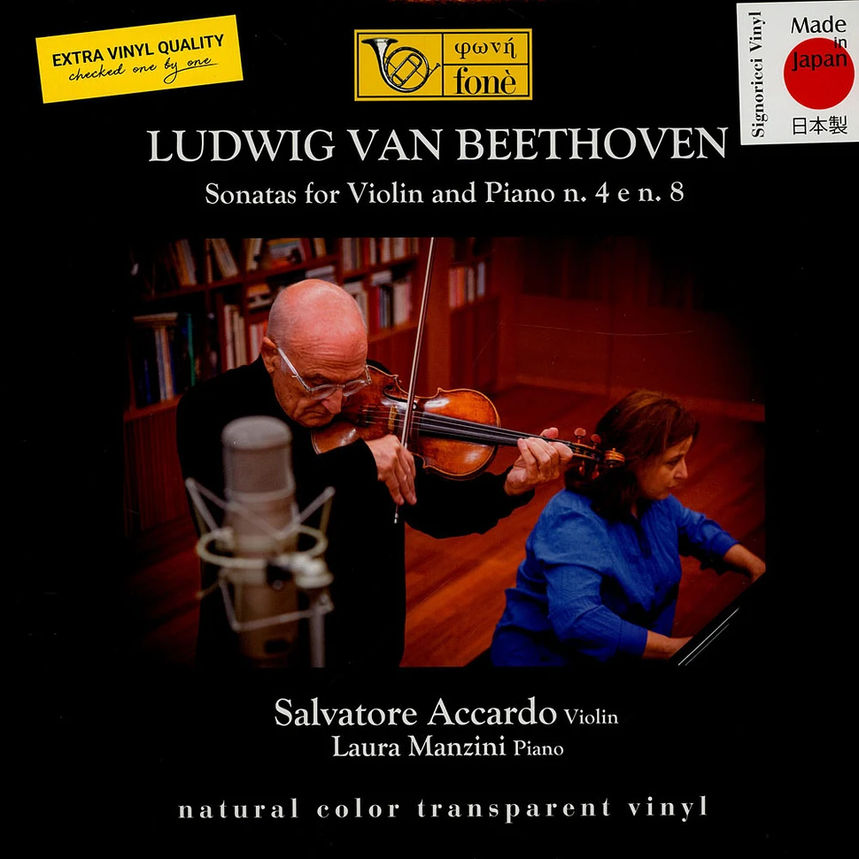 Salvatore & Laura Manzini Accardo - Sonatas For Violin & Piano No.4&8 Color Transpar