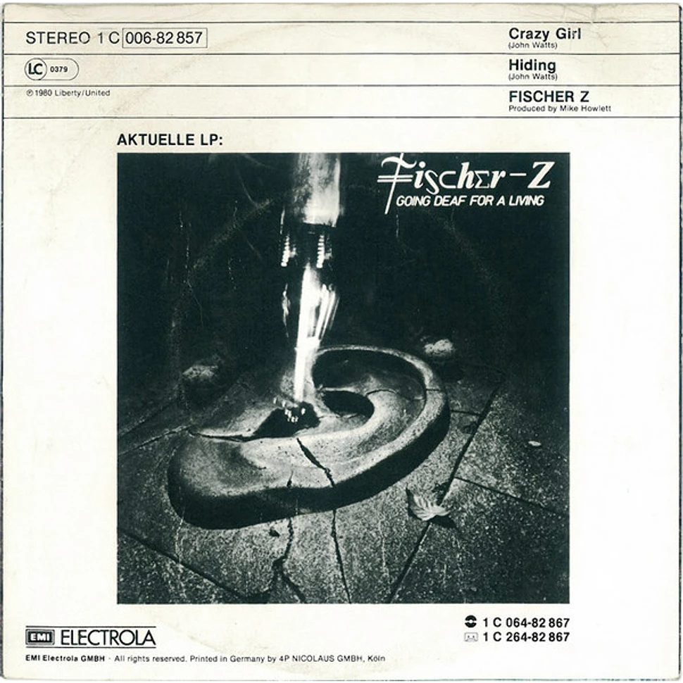 Fischer-Z - Crazy Girl