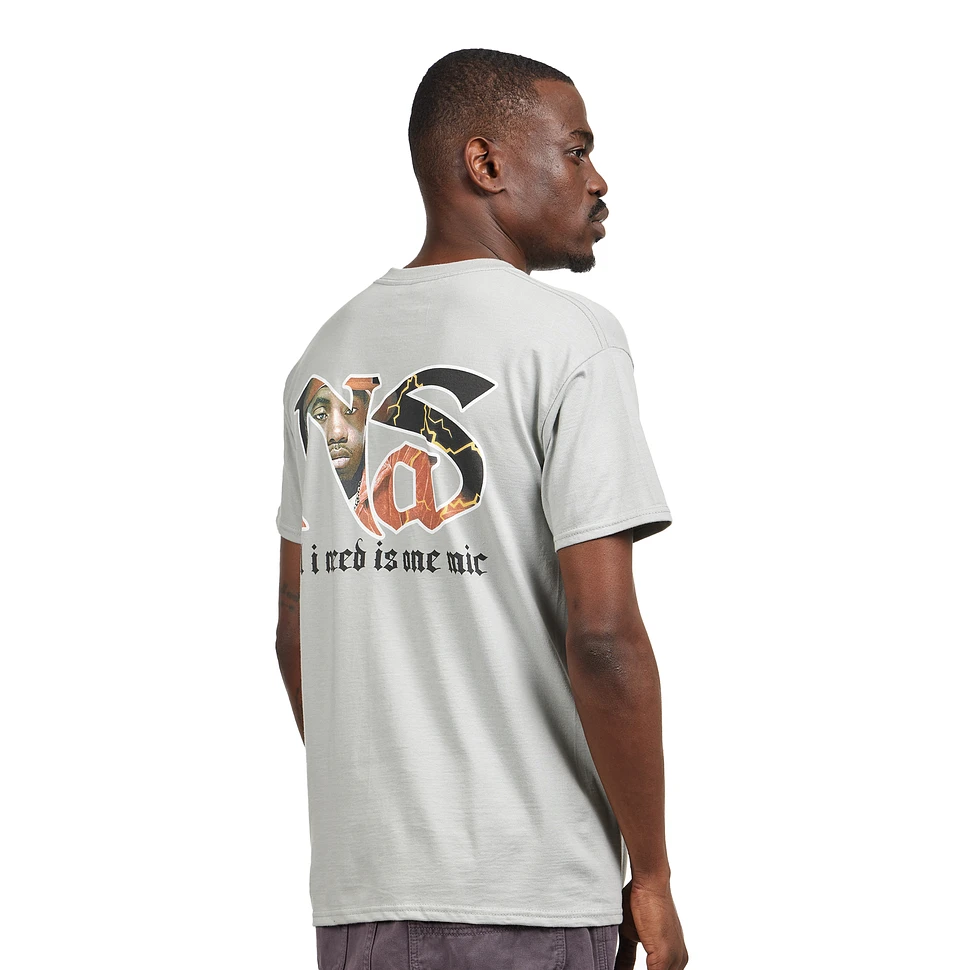 Nas - One Mic (Back Print) T-Shirt