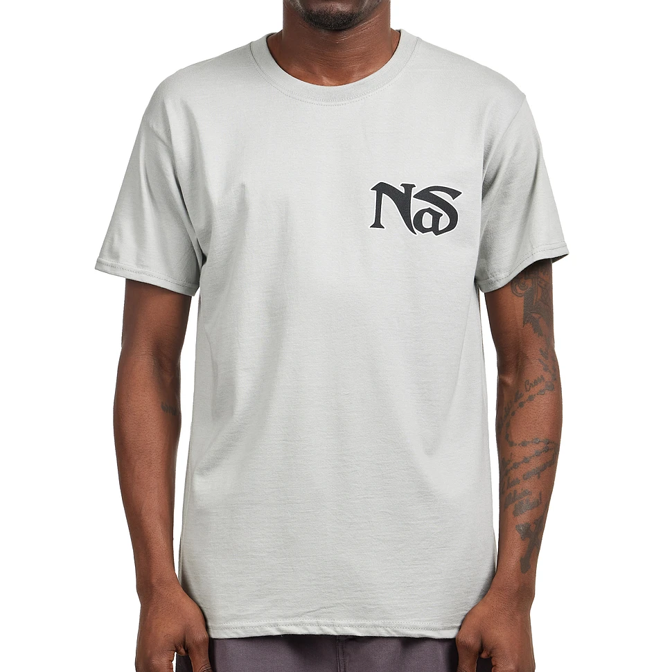 Nas - One Mic (Back Print) T-Shirt