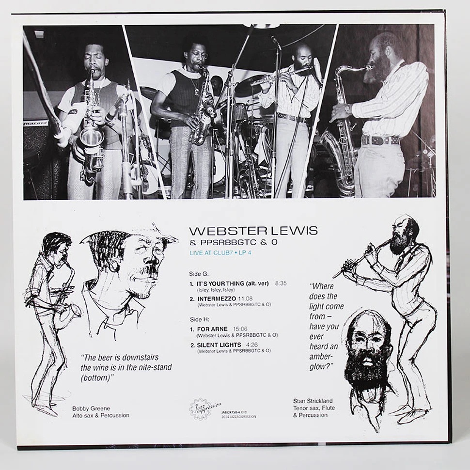 Webster Lewis - Live At Club 7