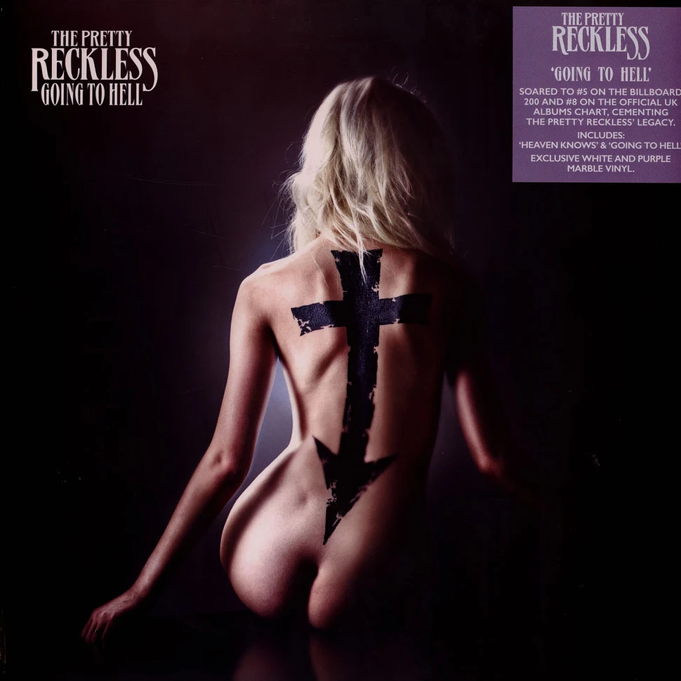 The Pretty Reckless - Going To Hell White / Purple Marbled Vinyl Edition