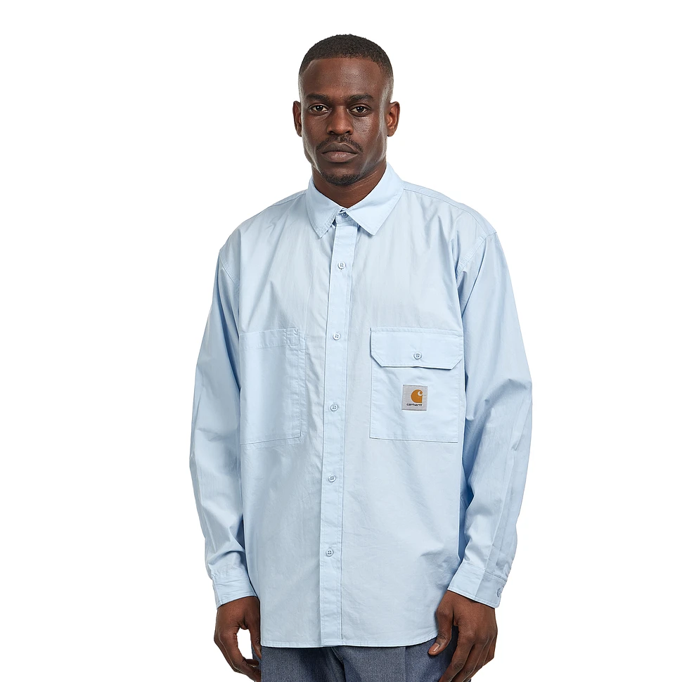 [CARHARTTWIP] L/S IRWIN SHIRT ★大人気★ Carhartt WIP L/S Irwin Shirt, Air Pink | Official Online Store