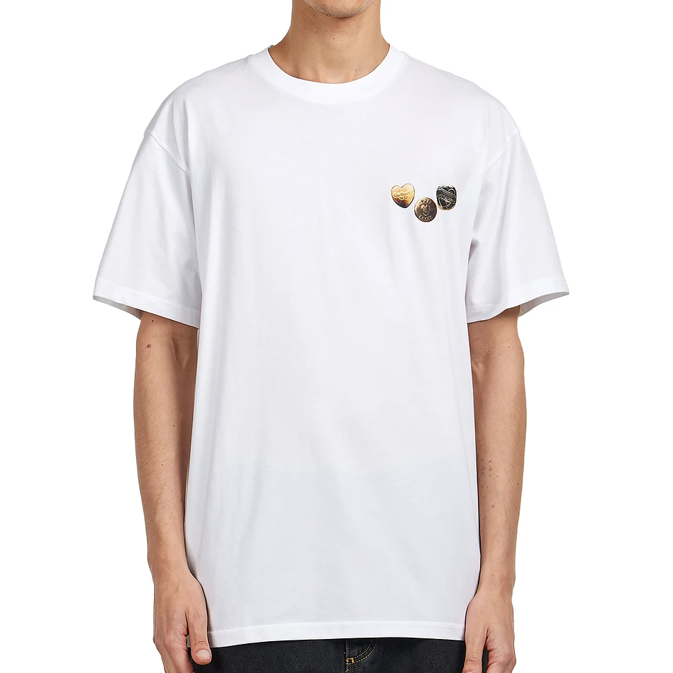 [CARHARTTWIP] S/S BUTTON T-SHIRT ★大人気★ Carhartt WIP Button T-Shirt | Black – Page Button T-Shirt